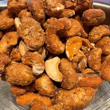 Cashew honey rode peper