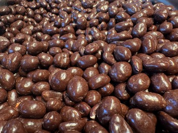 Pure chocolade pinda